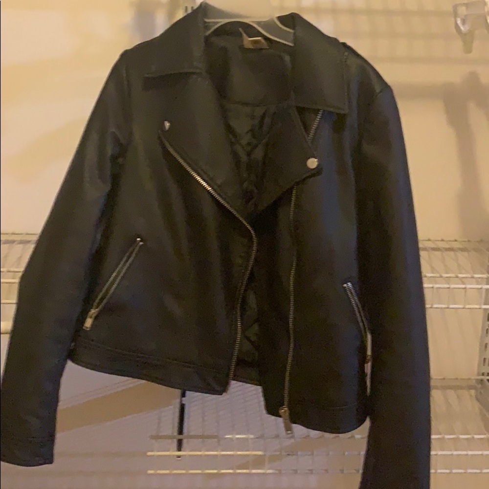 Girls leather jacket
